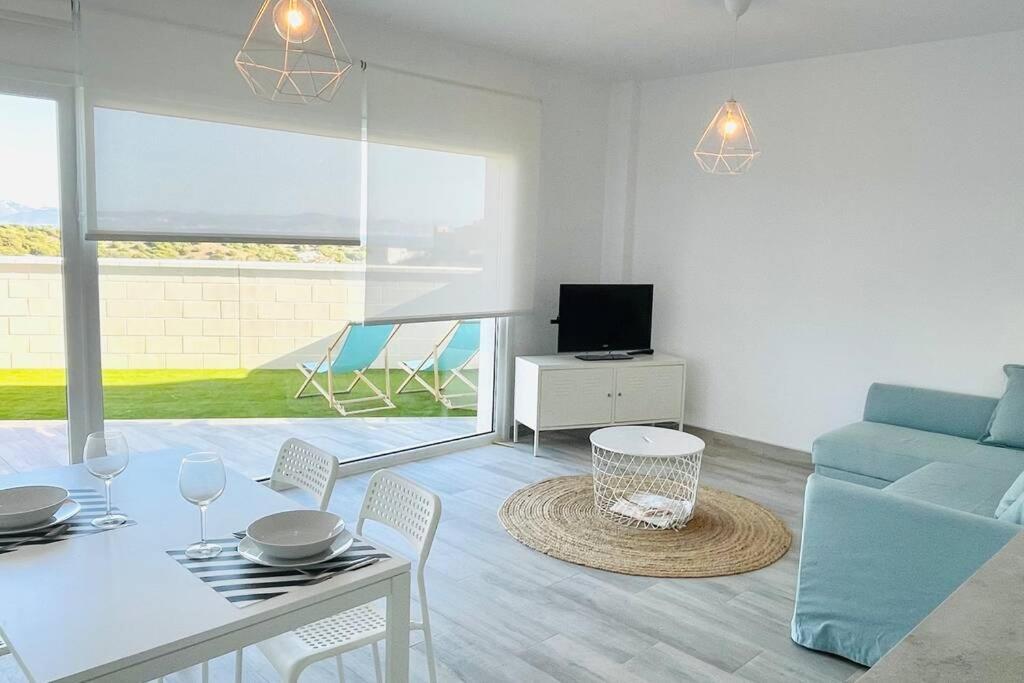 Precioso Apartamento Con Vistas Parciales, Garaje Y Piscina 塔里法 外观 照片